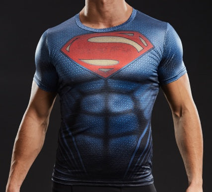 SUPERMAN Gym T-Shirt Gym Heroics
