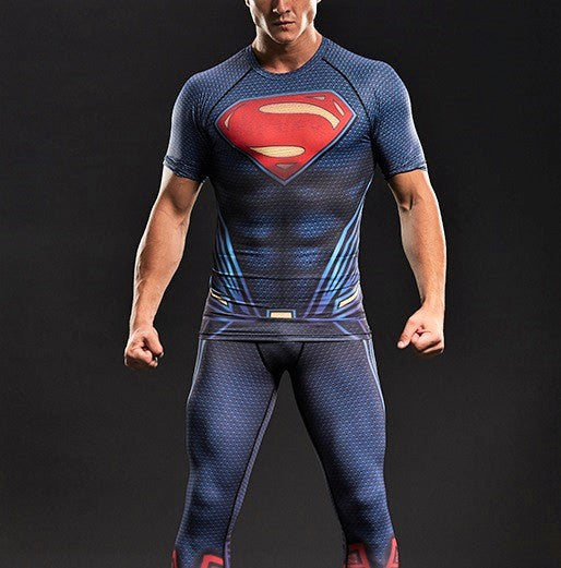 Superman gym deals shirt