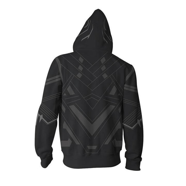 BLACK PANTHER Zip Up Hoodie – Gym Heroics Apparel