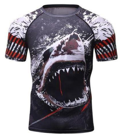 SHARK Gym T-Shirt – Gym Heroics Apparel