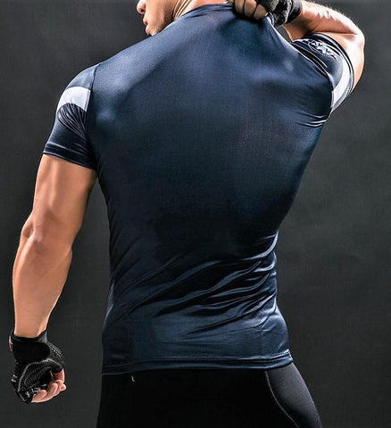 CAPTAIN AMERICA Workout T-Shirt - Gym Heroics Apparel