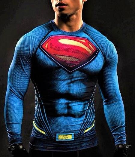 SUPERMAN Gym shirt – Gym Heroics Apparel