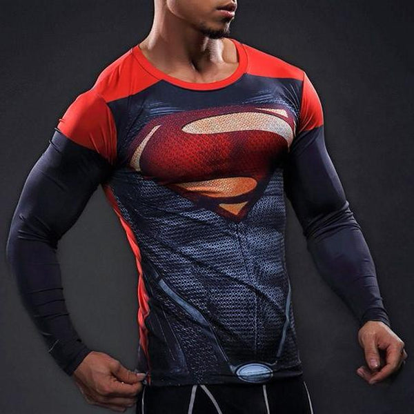 Superman Compression Shirt - Totally Superhero