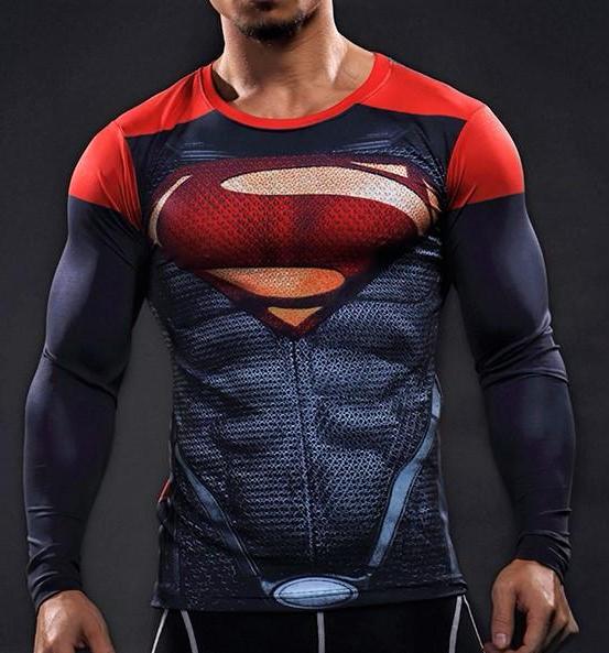 opstrøms salat lade som om SUPERMAN Gym Shirt – Gym Heroics Apparel