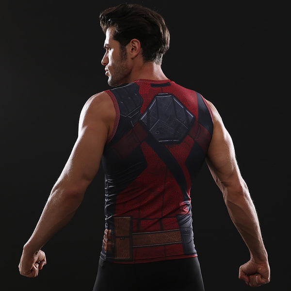 Superhero workout tanks on sale