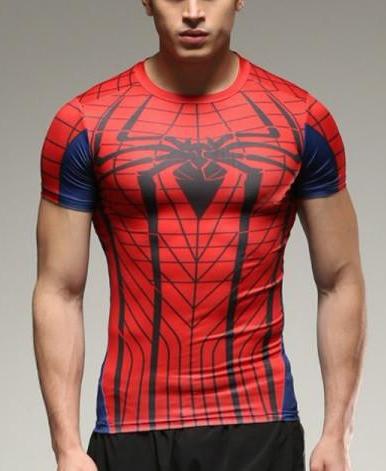 SPIDERMAN Workout T-Shirt – Gym Heroics Apparel