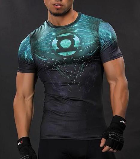 GREEN LANTERN T-Shirt - Gym Heroics Apparel