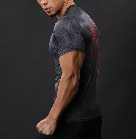 SPIDERMAN Workout T-Shirt - Gym Heroics Apparel