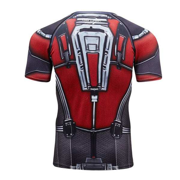 Maglietta Uomo Marvel Antman Distorted - Stampata Negli Stati Uniti - 2