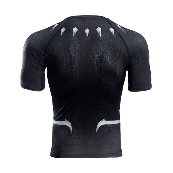Black panther workout shirt on sale