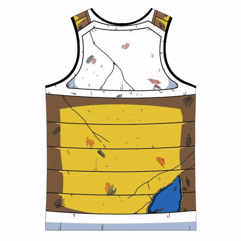 Vegeta Tank Top - Gym Heroics Apparel