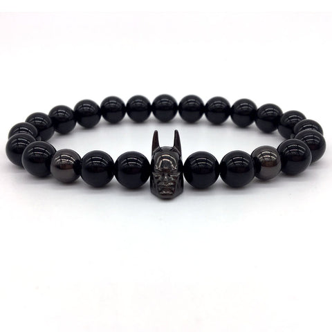 Batman Bead Bracelet - Gym Heroics Apparel