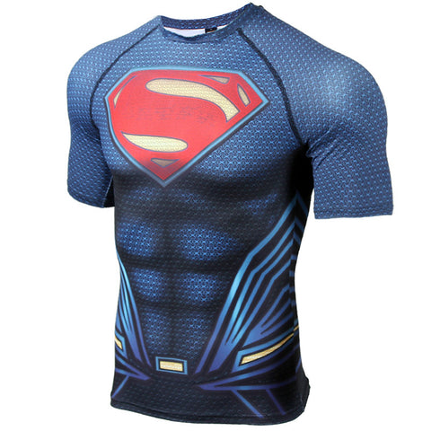 Superman Gym T-Shirt - Gym Heroics Apparel