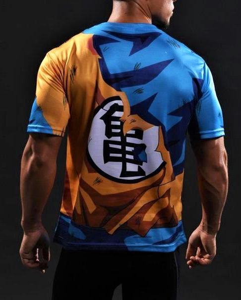 Dragon Ball Z Maglietta Goku Palestra Goku Gym T-shirt