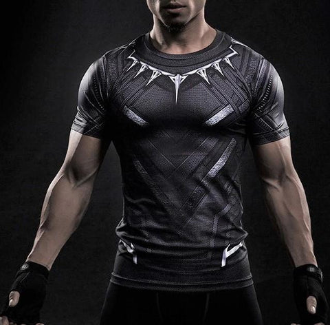 BLACK PANTHER t-shirt - Gym Heroics Apparel