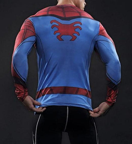 SPIDERMAN Gym Shirt - Gym Heroics Apparel