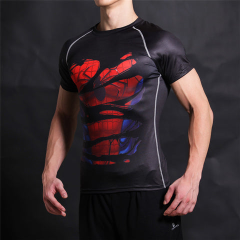 PETER PARKER Compression T-shirt - Gym Heroics Apparel