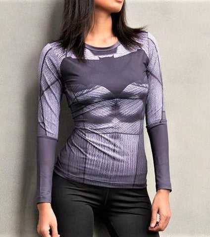 BATMAN Women's Gym Shirt - Gym Heroics Apparel