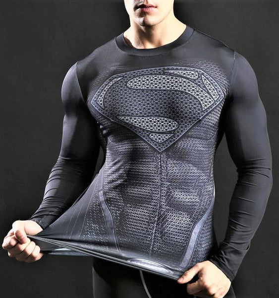 SUPERMAN Shirt - Gym Heroics Apparel
