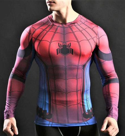 SPIDERMAN Gym Shirt - Gym Heroics Apparel