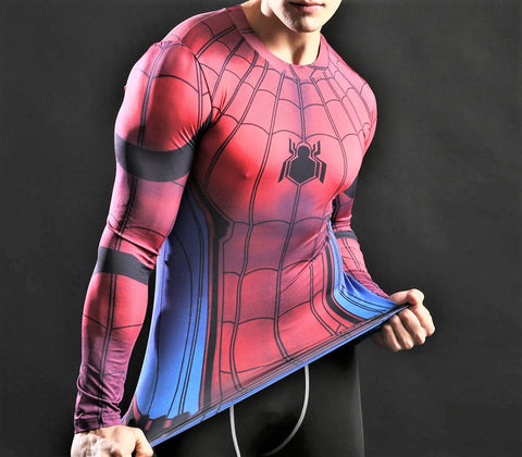 SPIDERMAN Gym Shirt - Gym Heroics Apparel