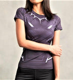 BLACK PANTHER Women's Gym T-Shirt - Gym Heroics Apparel