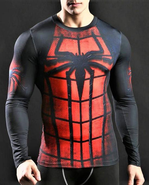 SPIDERMAN Workout Shirt - Gym Heroics Apparel