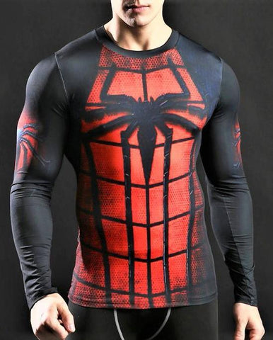 SPIDERMAN Workout Shirt - Gym Heroics Apparel