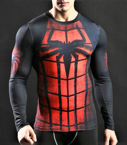 SPIDERMAN workout Shirt - Gym Heroics Apparel