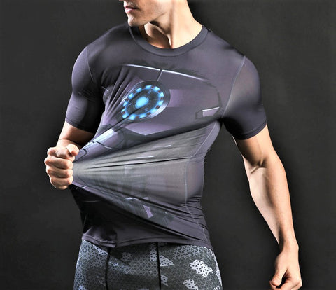 IRON MAN Gym T-Shirt - Gym Heroics Apparel