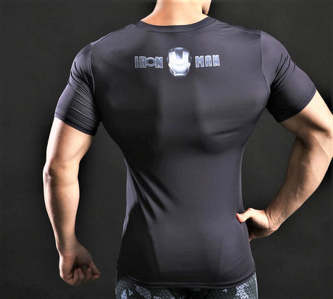 IRON MAN Gym T-Shirt - Gym Heroics Apparel