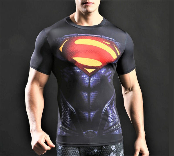 SUPERMAN Workout T-Shirt - Gym Heroics Apparel