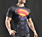 SUPERMAN Workout T-Shirt - Gym Heroics Apparel