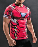 IRON MAN Gym T-Shirt - Gym Heroics Apparel