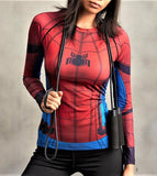 SPIDERMAN Women's Gym Shirt - Gym Heroics Apparel