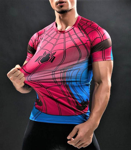 SPIDERMAN T-Shirt - Gym Heroics Apparel