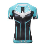 CAPTAIN MARVEL Gym T shirt (Women’s)