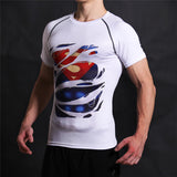 CLARK KENT Compression T-shirt - Gym Heroics Apparel
