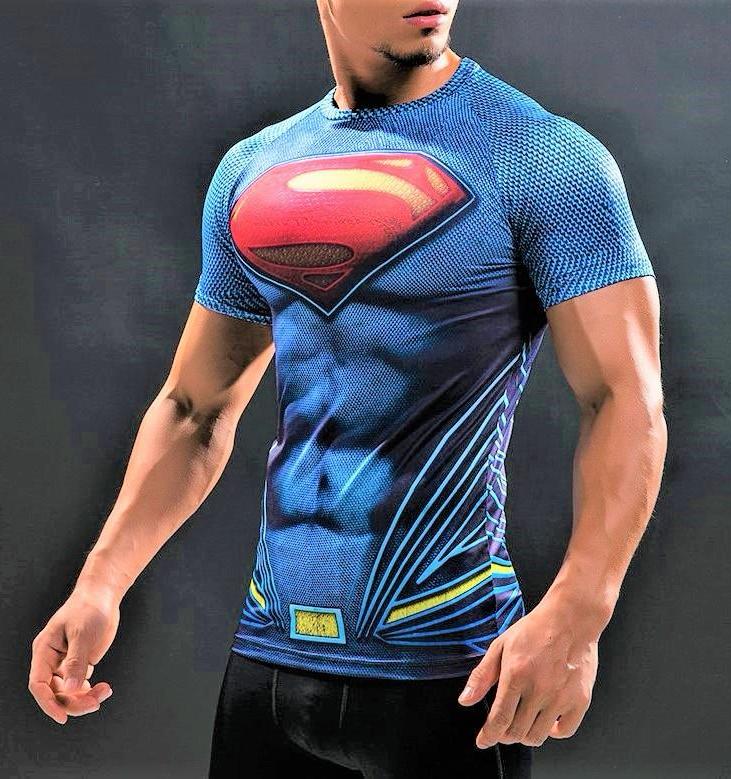servitrice Vedholdende Visne Superman Gym T-Shirt – Gym Heroics Apparel