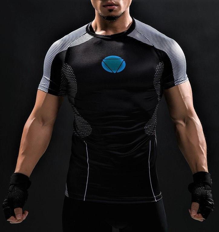 IRON MAN Gym T-Shirt – Gym Heroics Apparel