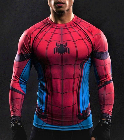 SPIDERMAN Shirt - Gym Heroics Apparel