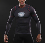 INFINITY WAR IRON MAN Undersuit Shirt - Gym Heroics Apparel