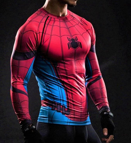 SPIDERMAN Shirt - Gym Heroics Apparel