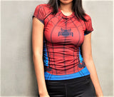 SPIDERMAN Women's Gym T-Shirt - Gym Heroics Apparel
