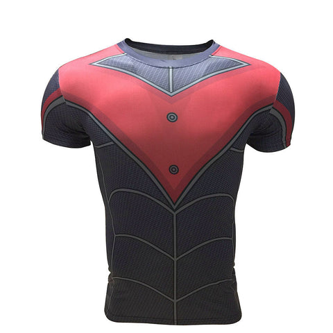 Nightwing Gym T-Shirt - Gym Heroics Apparel