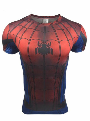 SPIDERMAN Gym T-Shirt - Gym Heroics Apparel