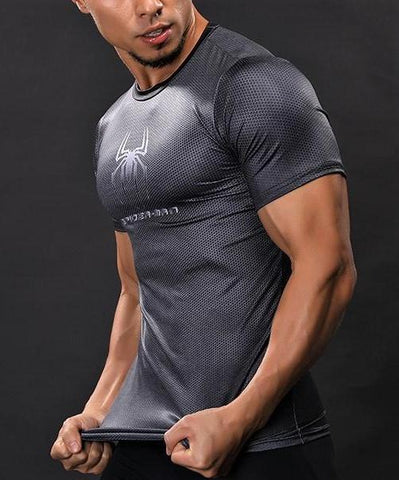 SPIDERMAN Workout T-Shirt - Gym Heroics Apparel