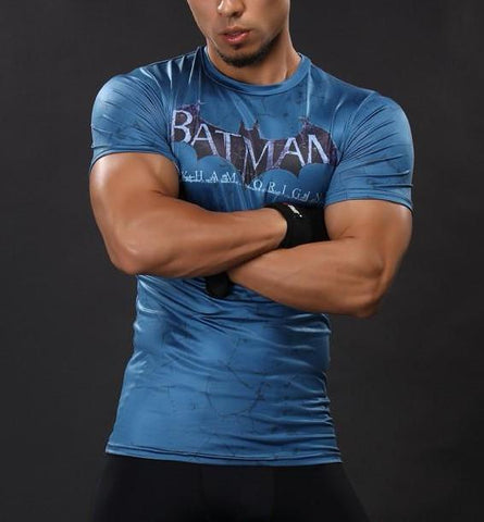 BATMAN Gym T-Shirt - Gym Heroics Apparel