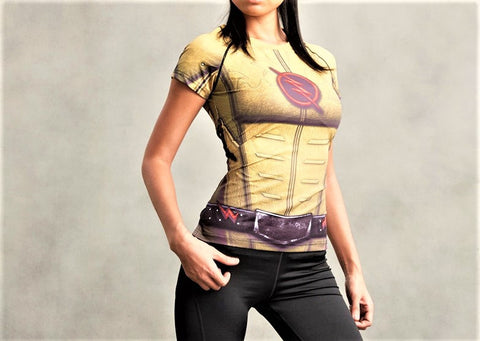 REVERSE FLASH Women's Gym T-Shirt - Gym Heroics Apparel