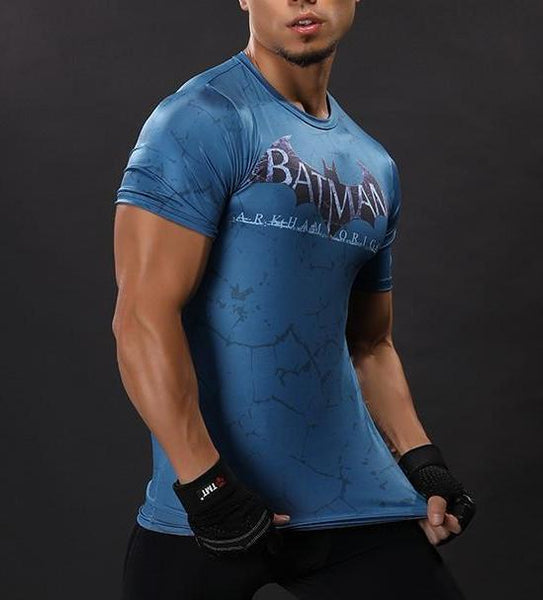 BATMAN Gym T-Shirt - Gym Heroics Apparel